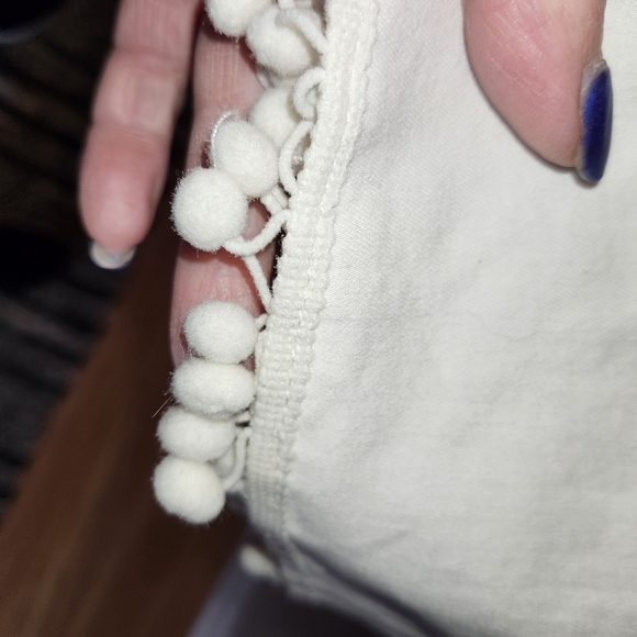 MOLITA White denim jeans with applique - Picture 3 of 6